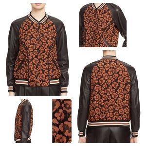 ⬇️ $370 | Coach Wild Beast Leather Varsity Jacket